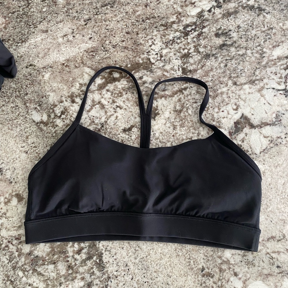 lululemon athletica Black Sports Bra size 10